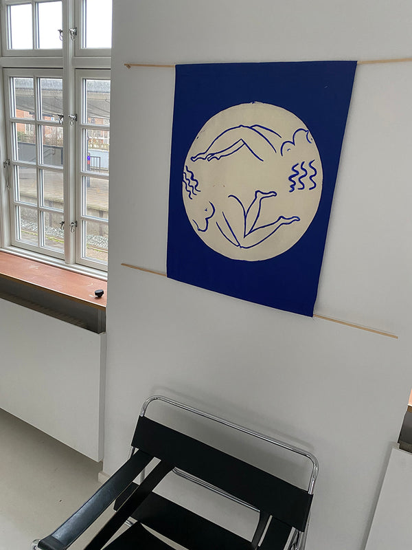 Mine Burckin: Blue Wall Hanging