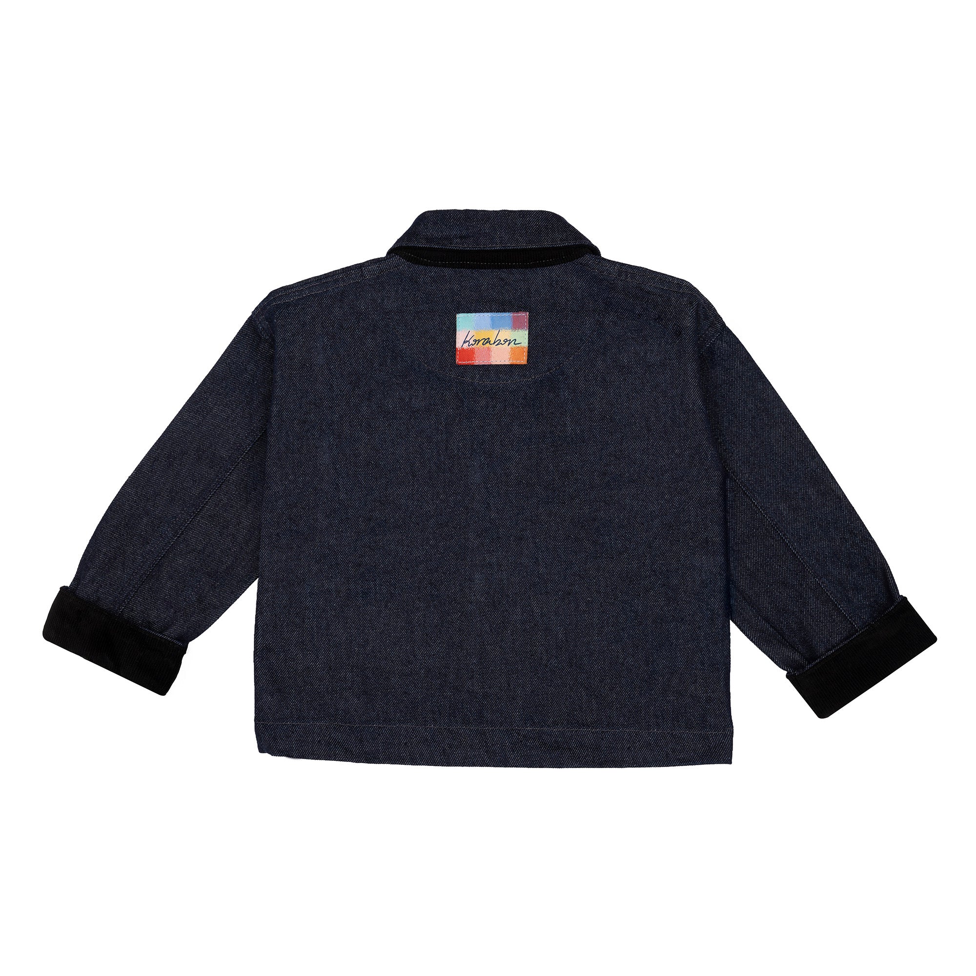 Soft Rainbow Jean Jacket