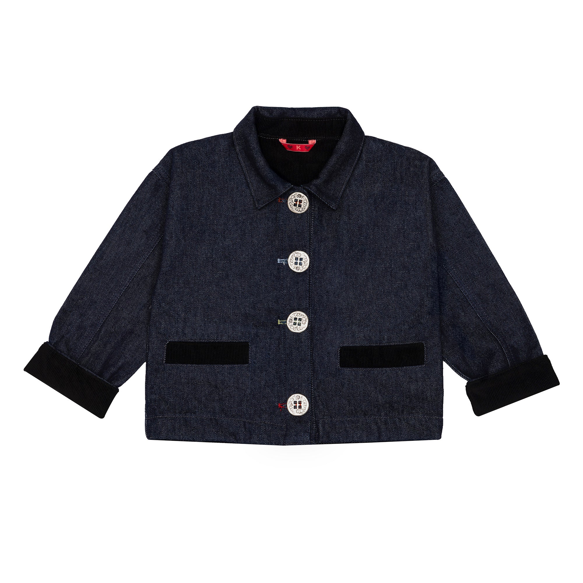 Soft Rainbow Jean Jacket