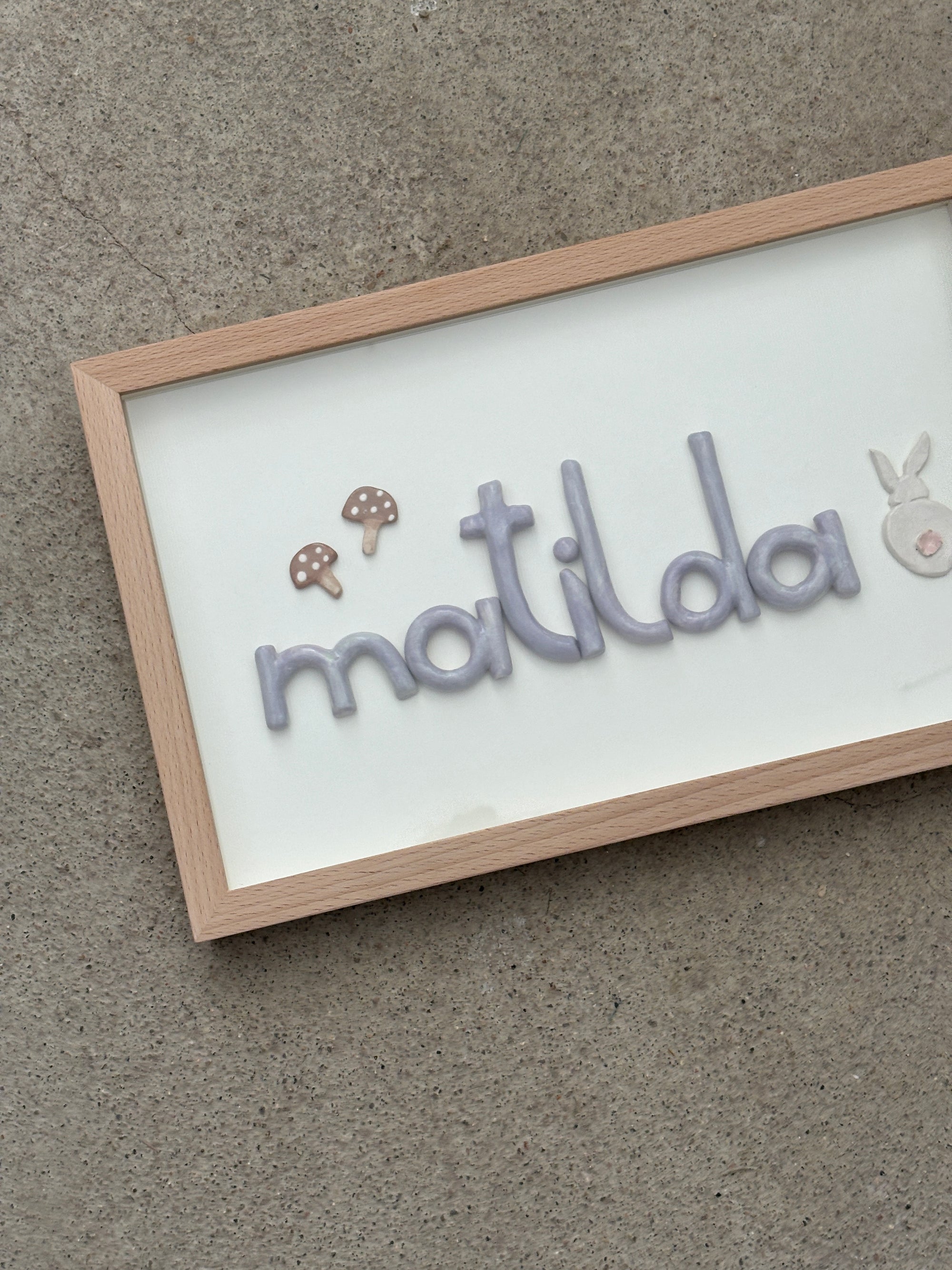 Personalised Name Frame