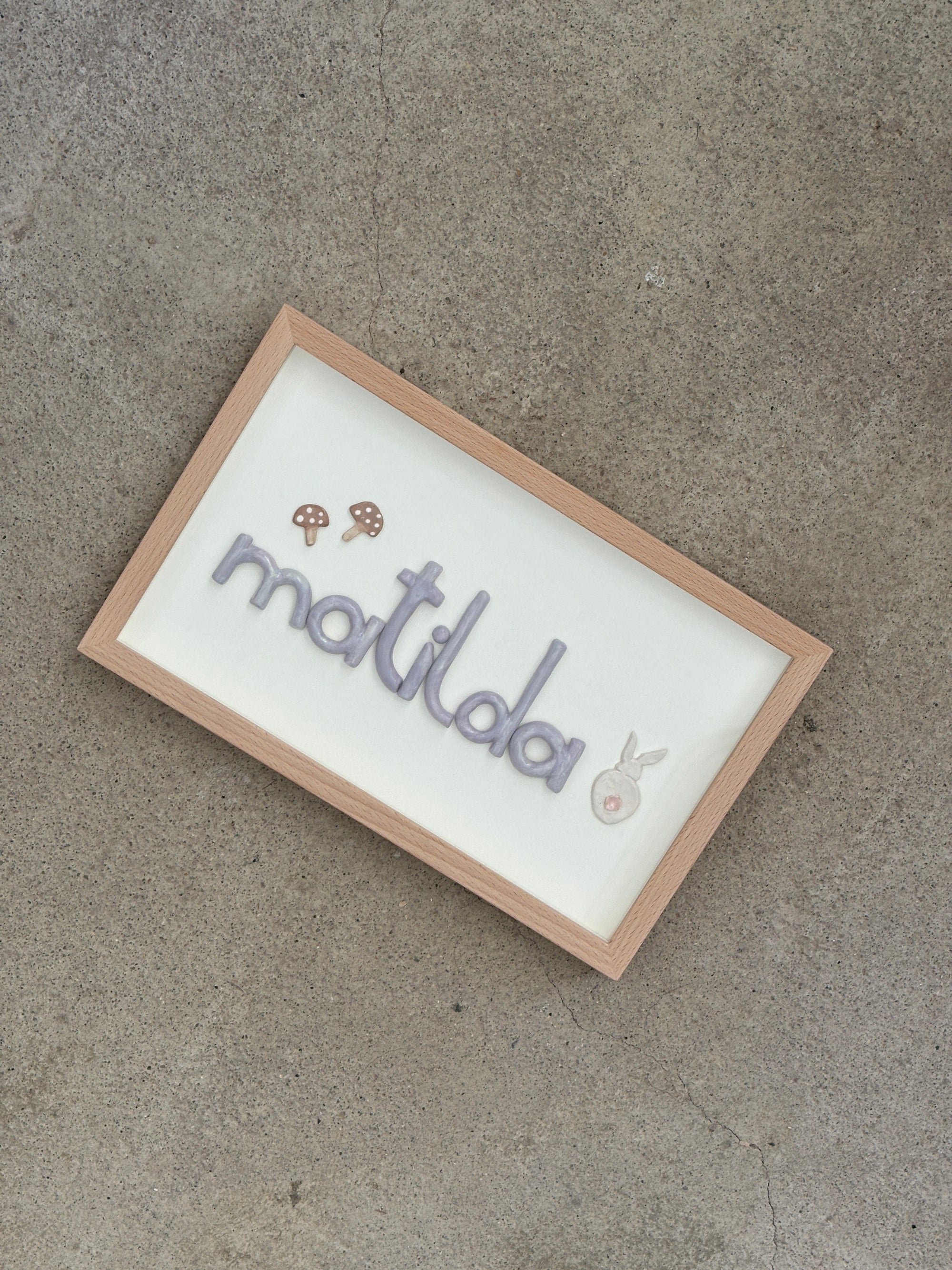 Personalised Name Frame