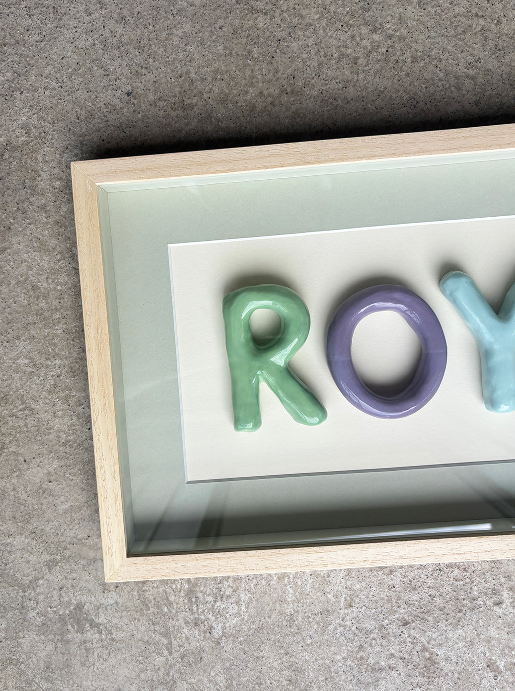 Personalised Name Frame