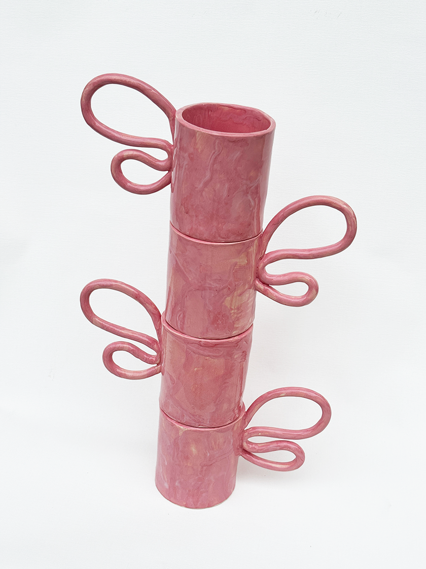 Pink Icing Curvy Mug