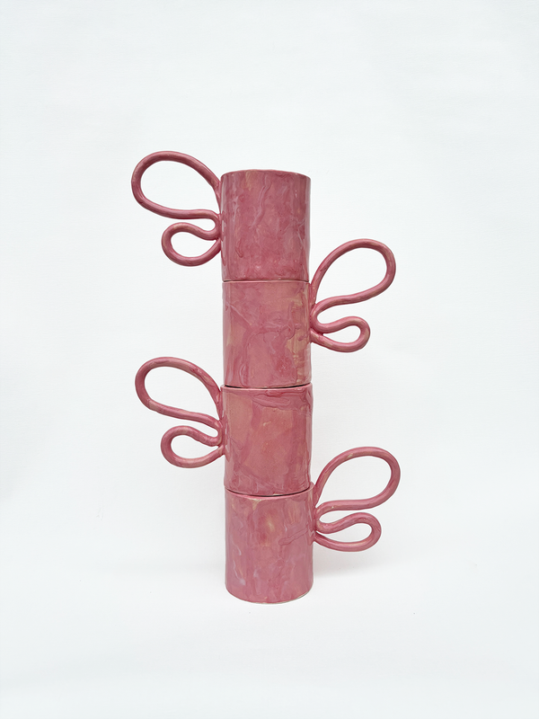 Pink Icing Curvy Mug