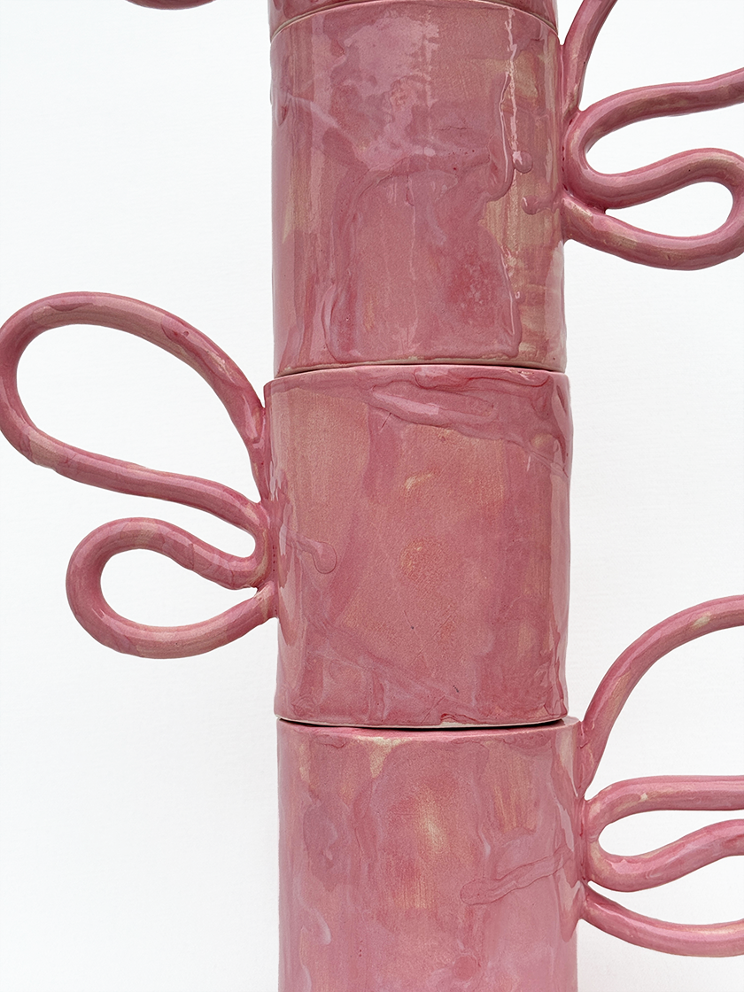 Pink Icing Curvy Mug