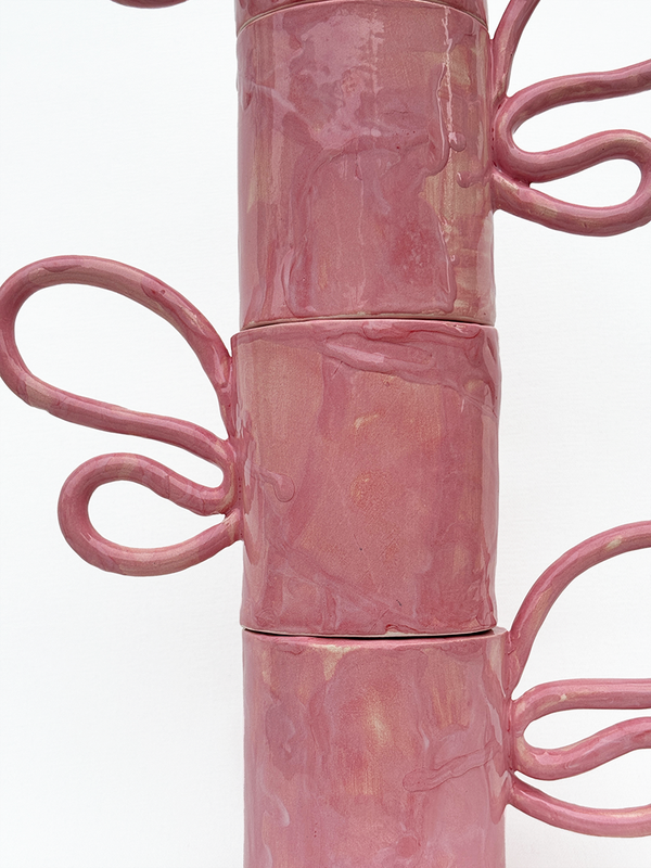 Pink Icing Curvy Mug