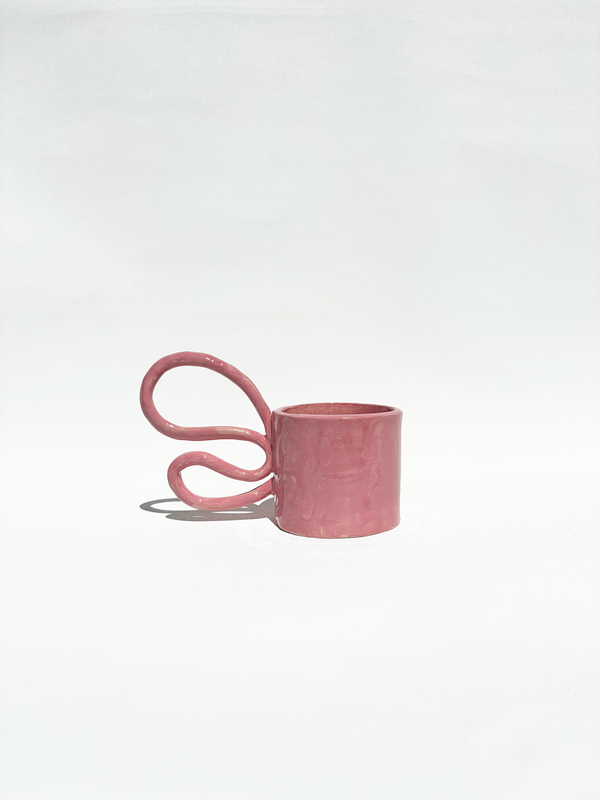 Pink Icing Curvy Mug