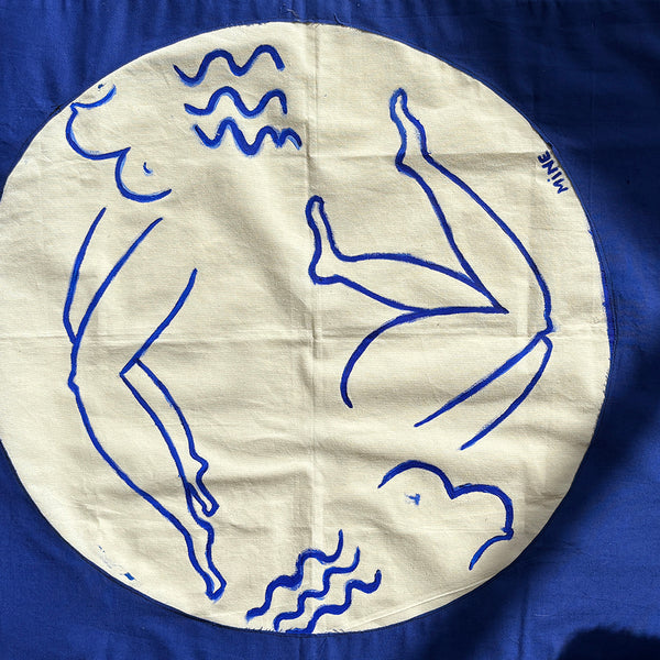 Mine Burckin: Blue Wall Hanging