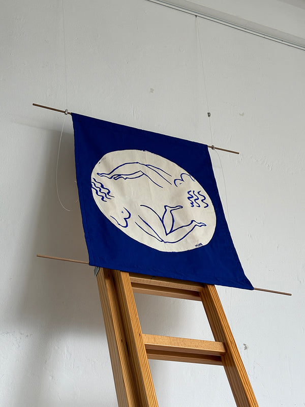 Mine Burckin: Blue Wall Hanging